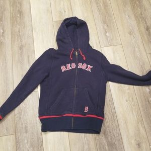 Navy redox zip hoodie size small
